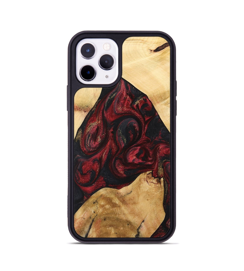 iPhone 11 Pro Wood Phone Case - Farouk (Red, 741399)