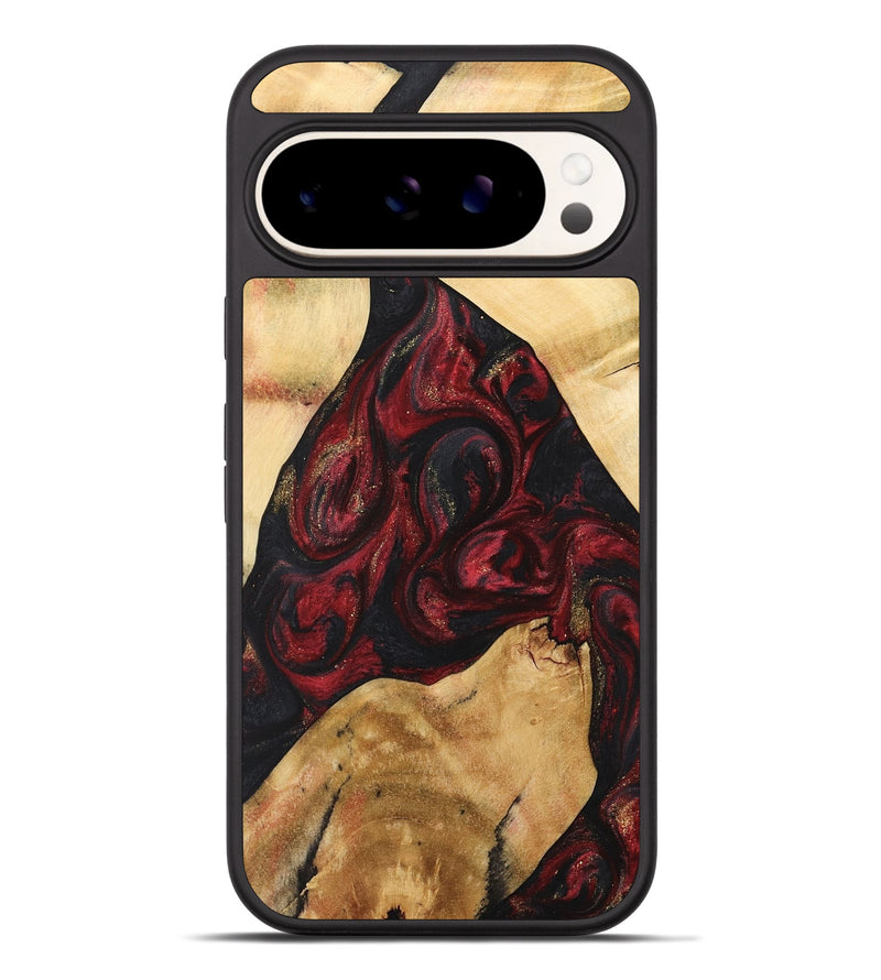 Pixel 9 Pro XL Wood Phone Case - Farouk (Red, 741399)