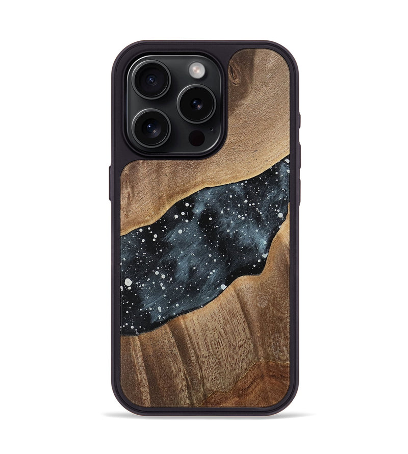 iPhone 15 Pro Wood Phone Case - Lorene (Cosmos, 741400)