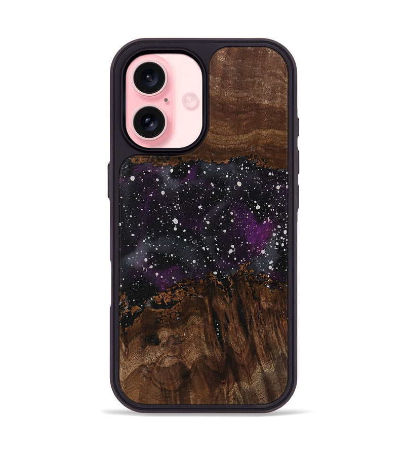 iPhone 16 Wood Phone Case - Blaire (Cosmos, 741401)