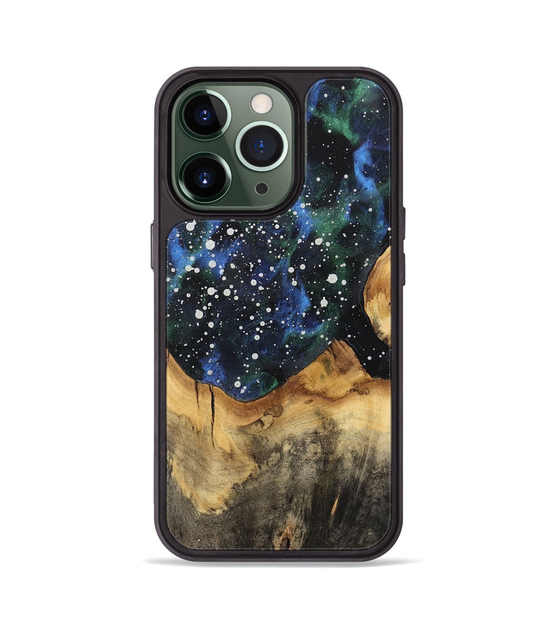 iPhone 13 Pro Wood Phone Case - Line (Cosmos, 741404)