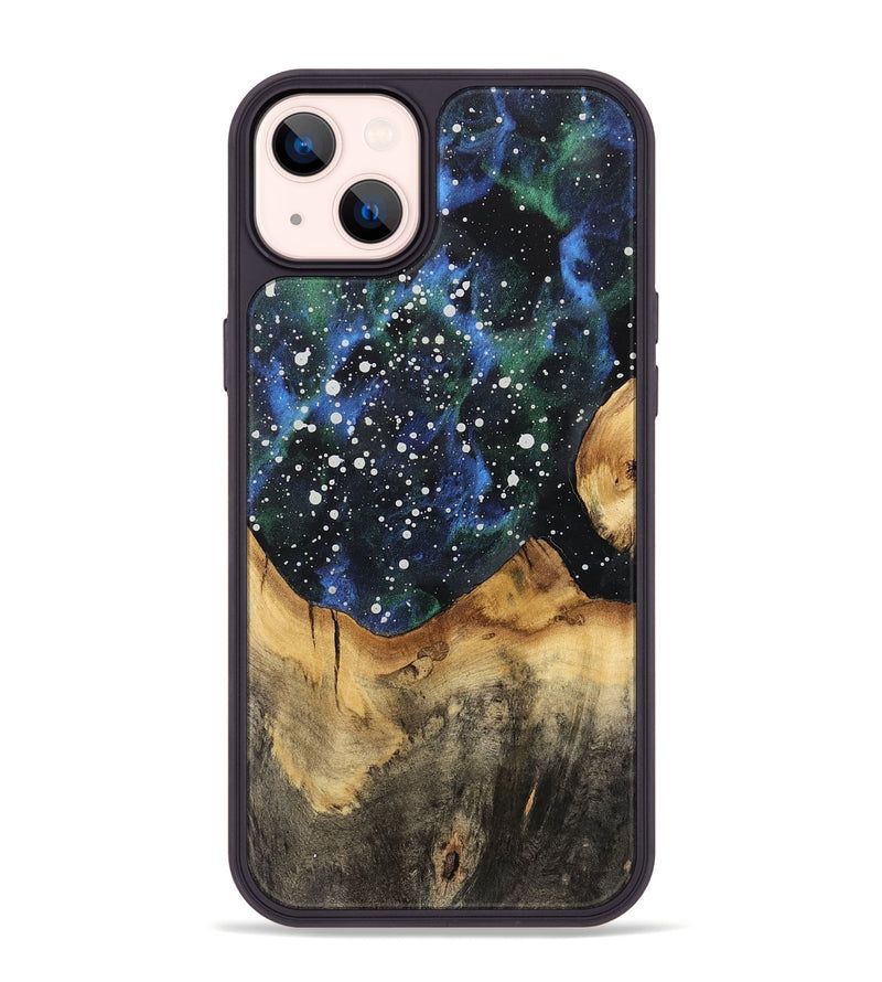 iPhone 14 Plus Wood Phone Case - Line (Cosmos, 741404)