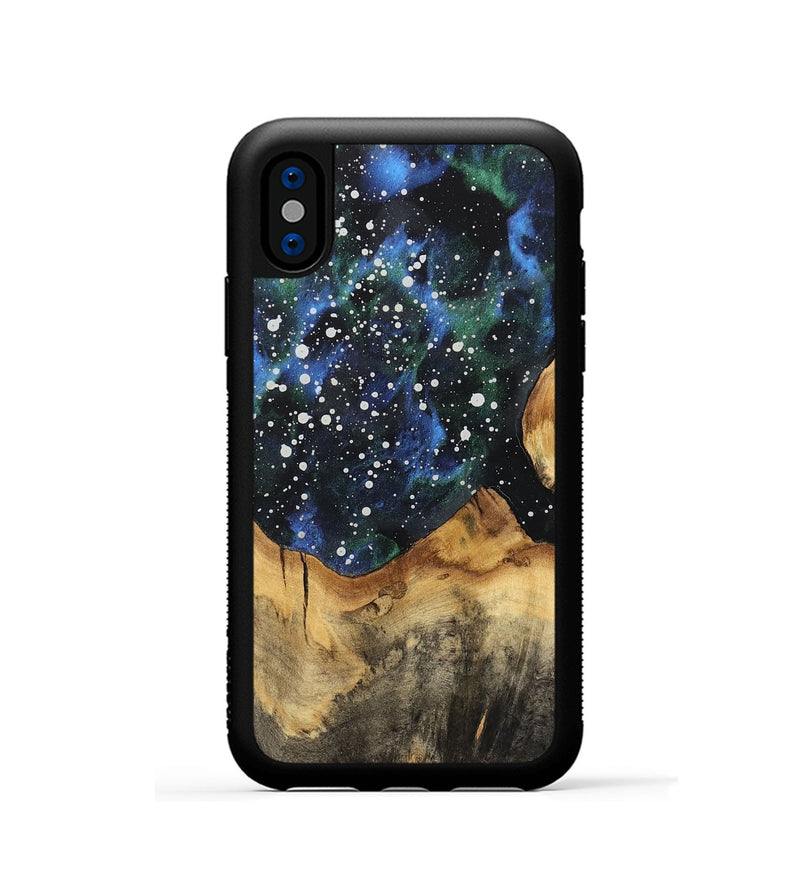 iPhone Xs Wood Phone Case - Line (Cosmos, 741404)