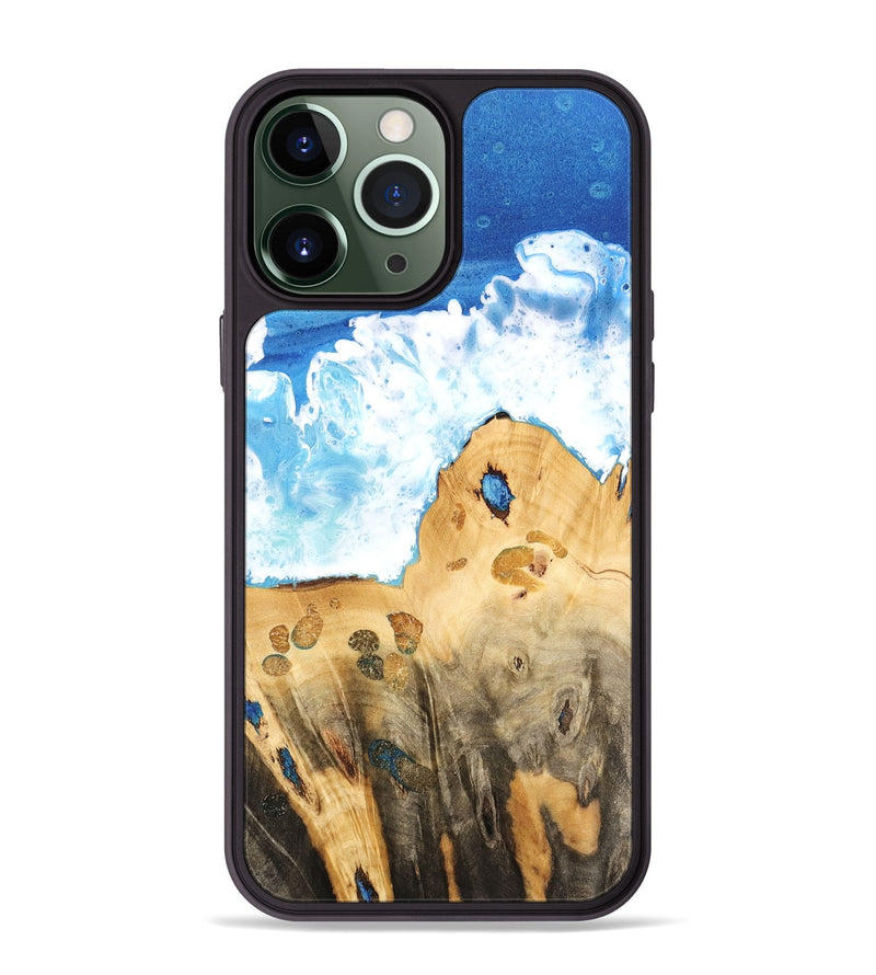 iPhone 13 Pro Max Wood Phone Case - Mariska (Coastal, 741407)