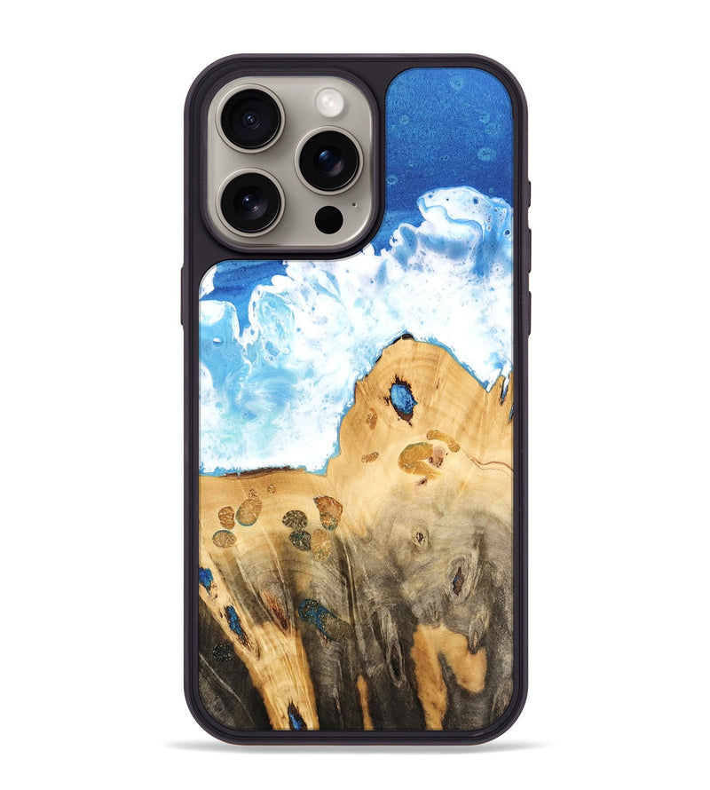 iPhone 15 Pro Max Wood Phone Case - Mariska (Coastal, 741407)