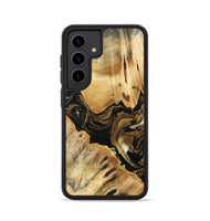 Galaxy S24 Wood Phone Case - Kaylin (Black & White, 741418)