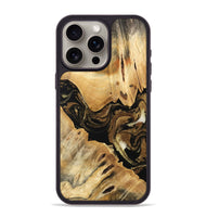 iPhone 15 Pro Max Wood Phone Case - Kaylin (Black & White, 741418)