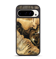 Pixel 9 Pro Wood Phone Case - Kaylin (Black & White, 741418)