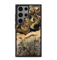 Galaxy S24 Ultra Wood Phone Case - Collen (Black & White, 741420)