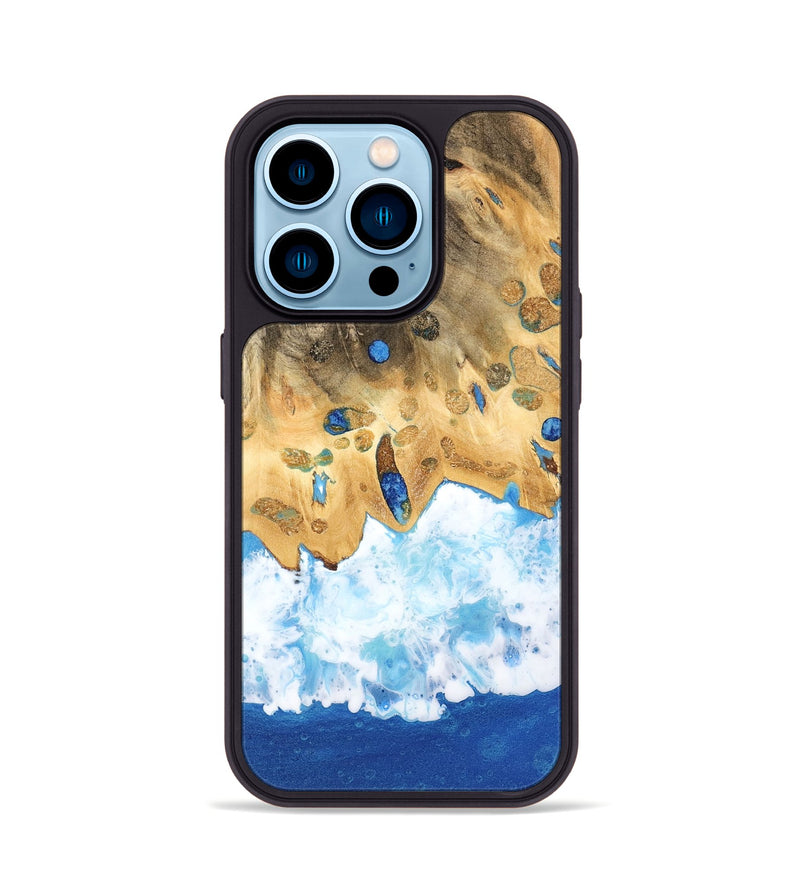 iPhone 14 Pro Wood Phone Case - Rieni (Coastal, 741421)