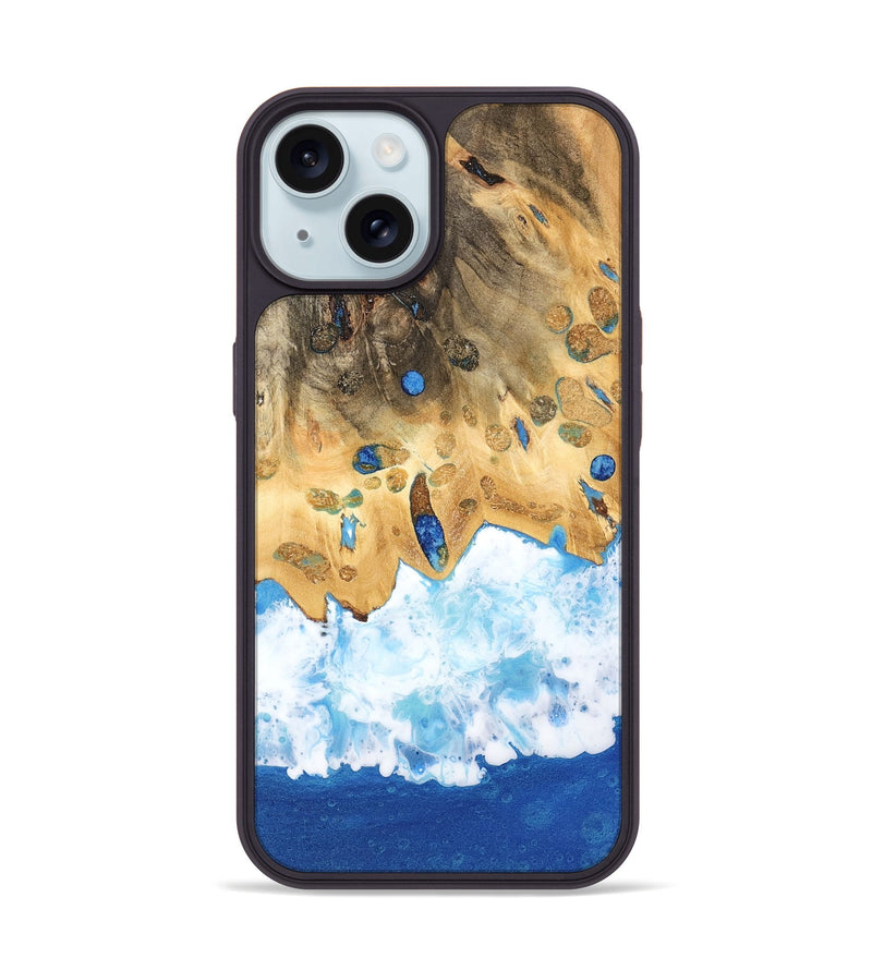 iPhone 15 Wood Phone Case - Rieni (Coastal, 741421)