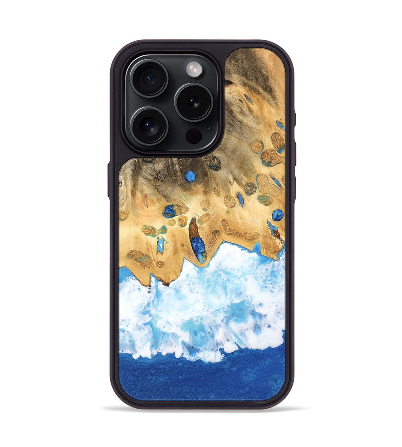 iPhone 15 Pro Wood Phone Case - Rieni (Coastal, 741421)