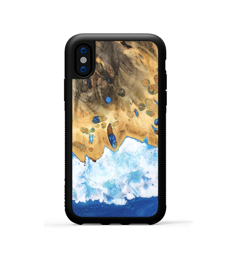 iPhone Xs Wood Phone Case - Rieni (Coastal, 741421)