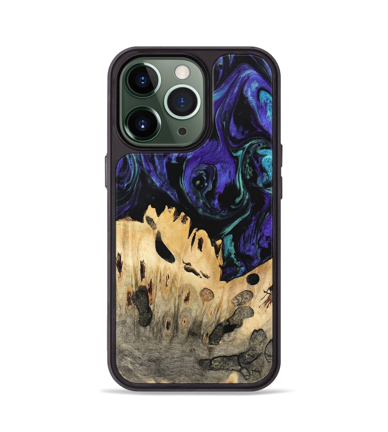 iPhone 13 Pro Wood Phone Case - Giza (Purple, 741422)