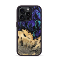 iPhone 15 Pro Wood Phone Case - Giza (Purple, 741422)