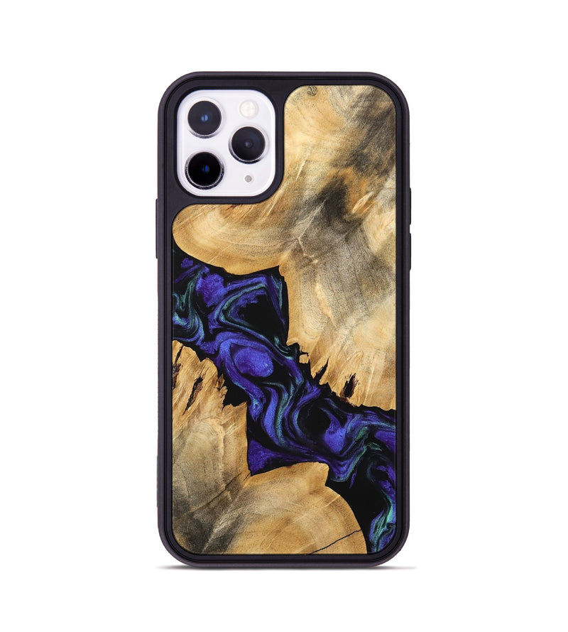 iPhone 11 Pro Wood Phone Case - Tallou (Purple, 741423)