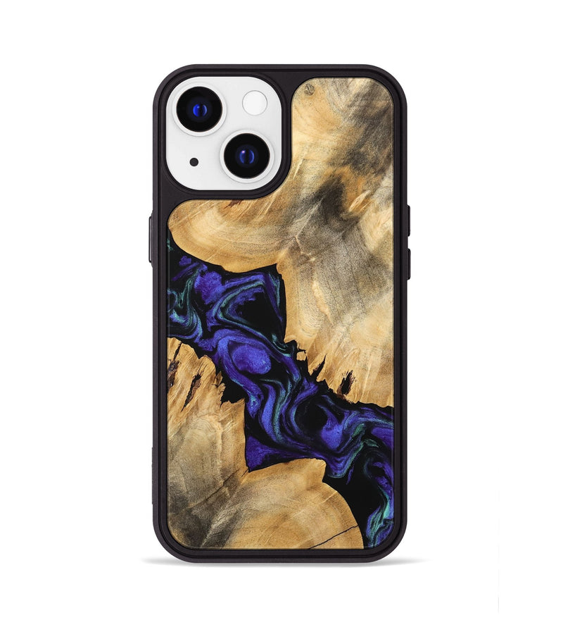 iPhone 13 Wood Phone Case - Tallou (Purple, 741423)