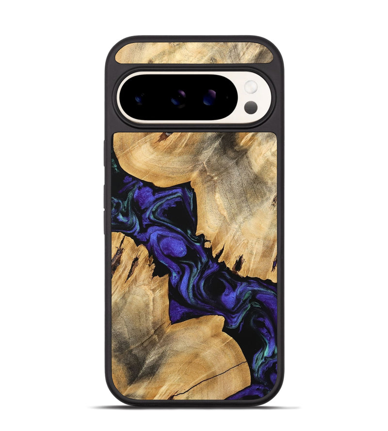 Pixel 9 Pro Wood Phone Case - Tallou (Purple, 741423)