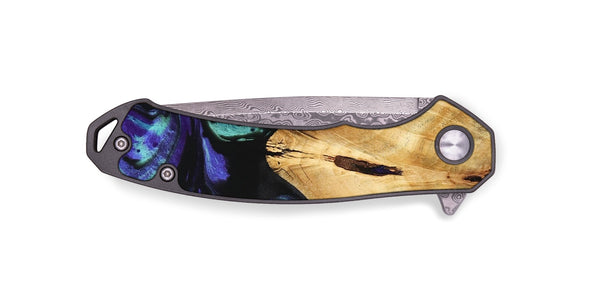 EDC Wood Pocket Knife - Anatole (Purple, 741424)