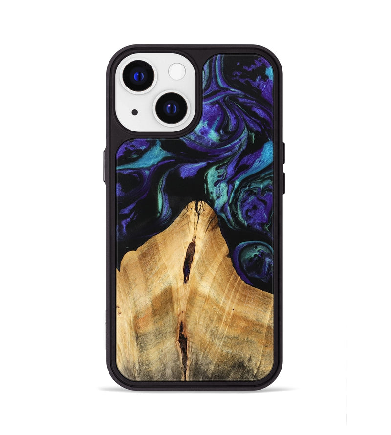 iPhone 13 Wood Phone Case - Anatole (Purple, 741424)