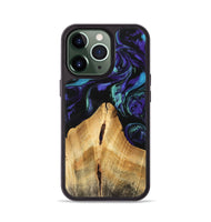 iPhone 13 Pro Wood Phone Case - Anatole (Purple, 741424)