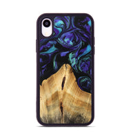 iPhone Xr Wood Phone Case - Anatole (Purple, 741424)