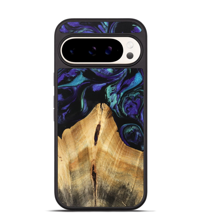 Pixel 9 Pro Wood Phone Case - Anatole (Purple, 741424)