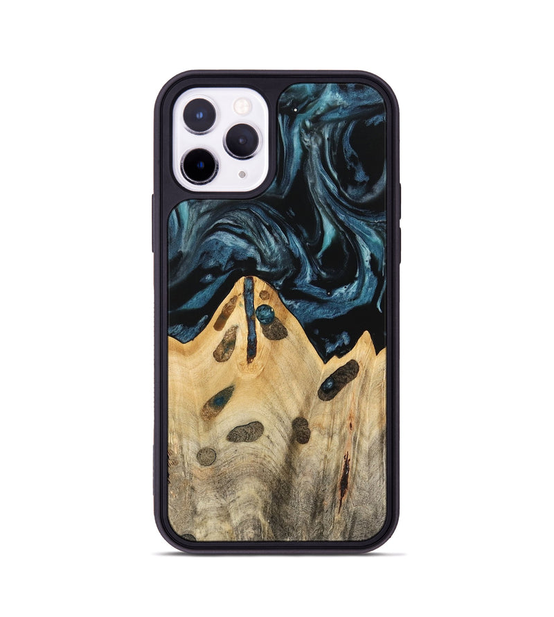 iPhone 11 Pro Wood Phone Case - Lona (Blue, 741425)