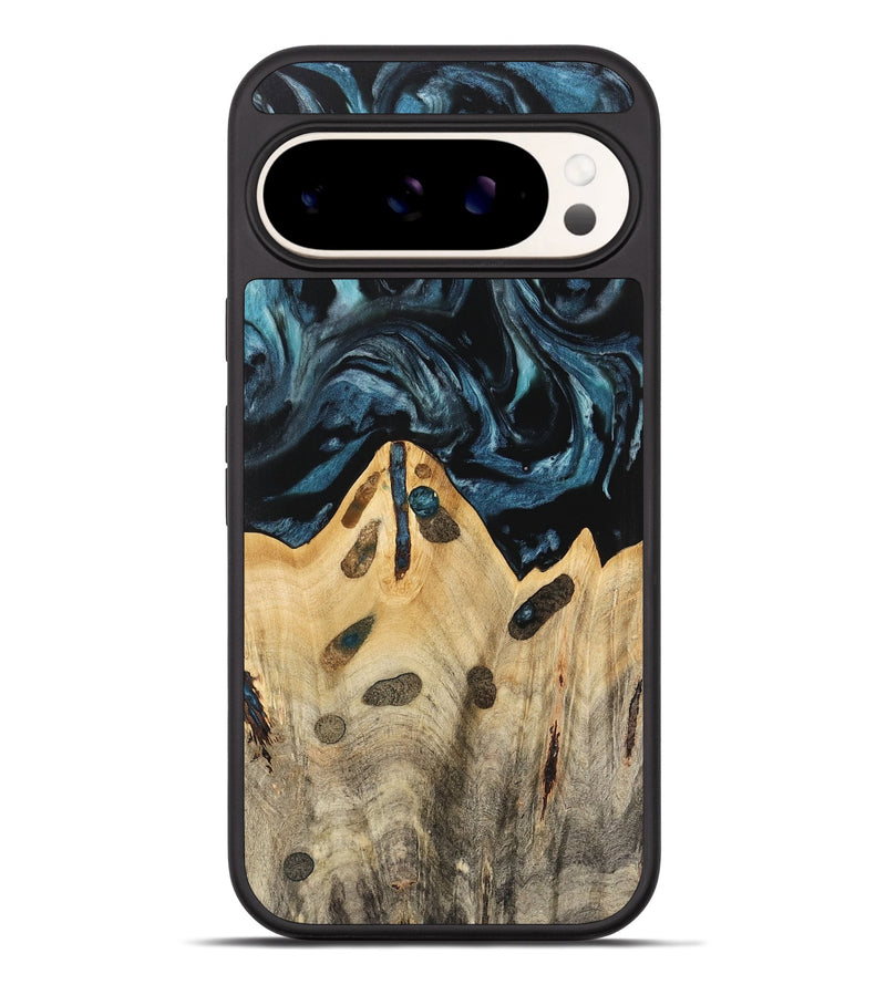 Pixel 9 Pro XL Wood Phone Case - Lona (Blue, 741425)