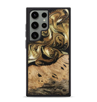 Galaxy S24 Ultra Wood Phone Case - Ismael (Black & White, 741427)