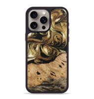 iPhone 15 Pro Max Wood Phone Case - Ismael (Black & White, 741427)