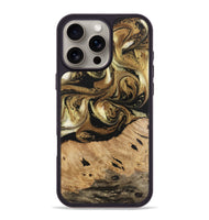 iPhone 16 Pro Max Wood Phone Case - Ismael (Black & White, 741427)