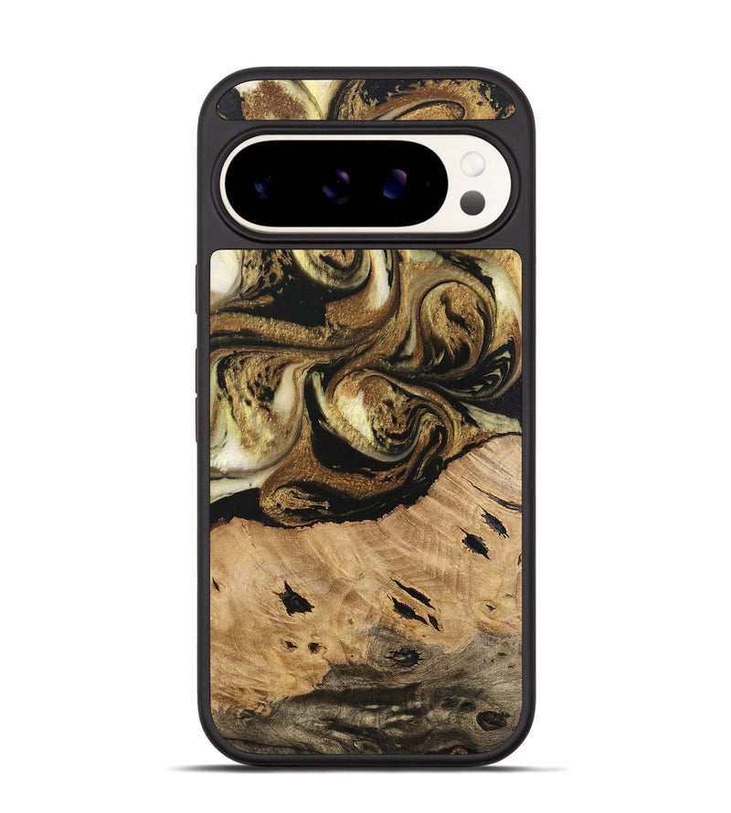 Pixel 9 Pro Wood Phone Case - Ismael (Black & White, 741427)