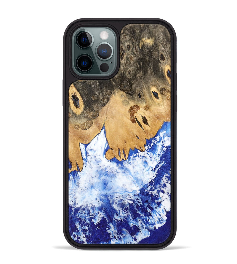 iPhone 12 Pro Max Wood Phone Case - Meagan (Coastal, 741431)