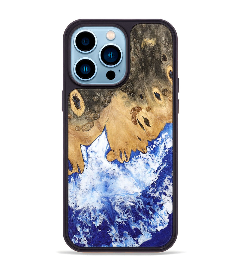 iPhone 14 Pro Max Wood Phone Case - Meagan (Coastal, 741431)