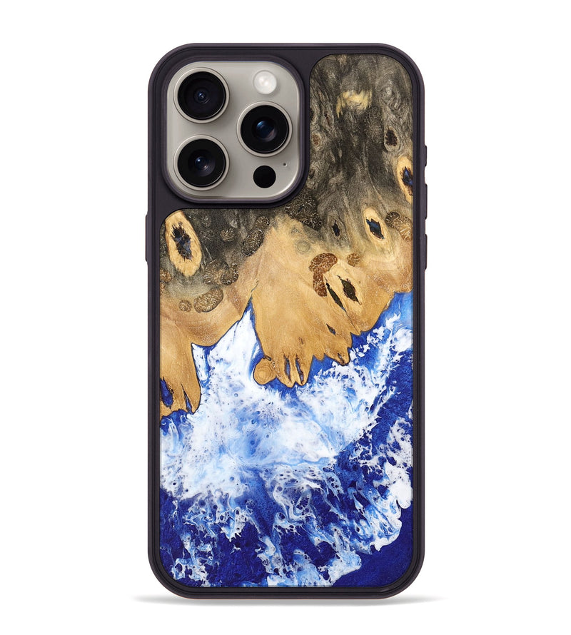 iPhone 15 Pro Max Wood Phone Case - Meagan (Coastal, 741431)