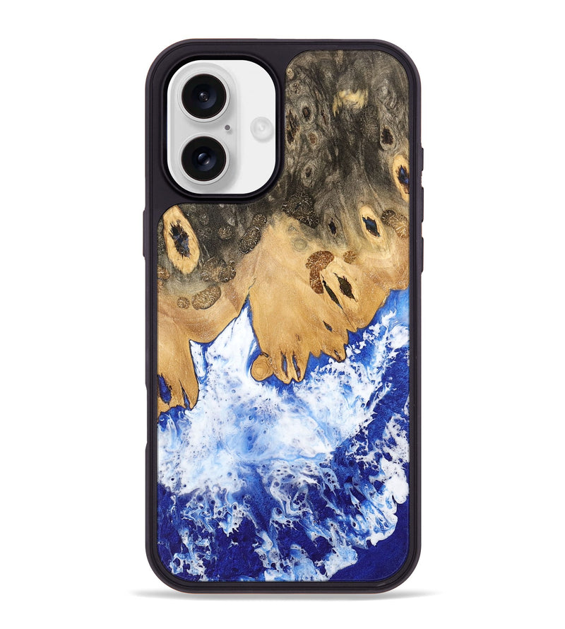 iPhone 16 Plus Wood Phone Case - Meagan (Coastal, 741431)