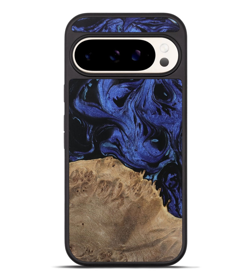 Pixel 9 Pro XL Wood Phone Case - Sonya (Blue, 741438)