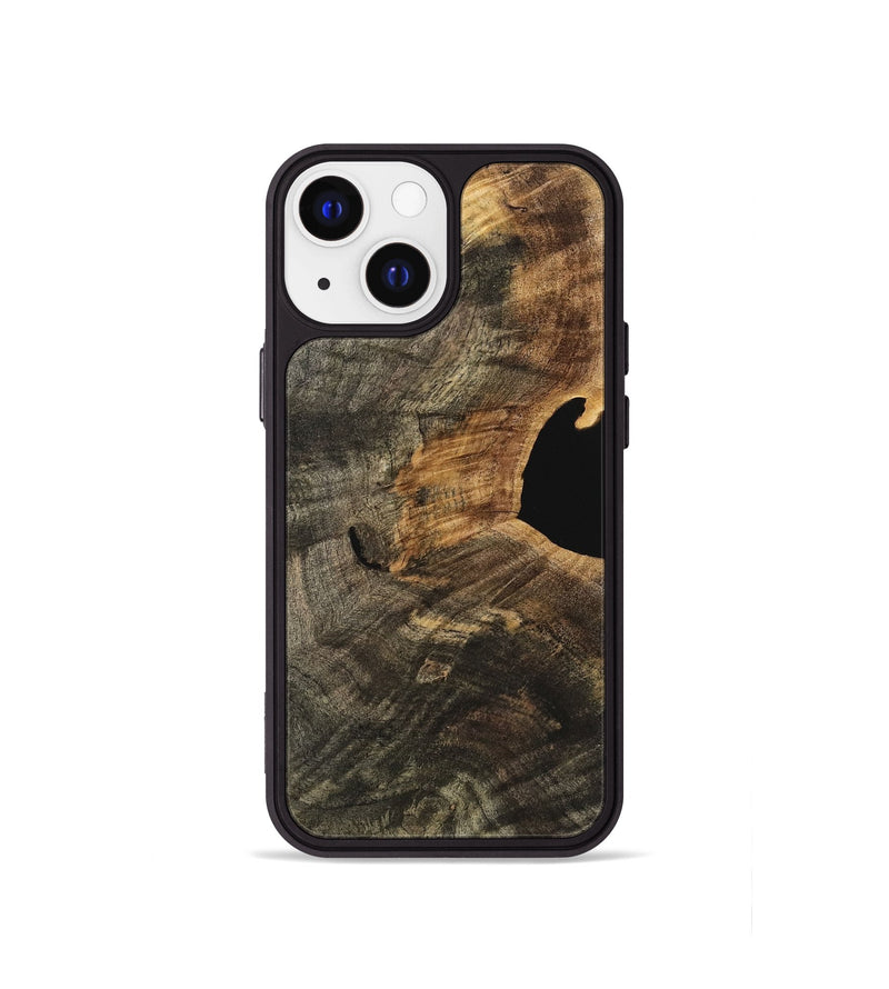 iPhone 13 mini Wood Phone Case - Hurni (Wood Burl, 741439)