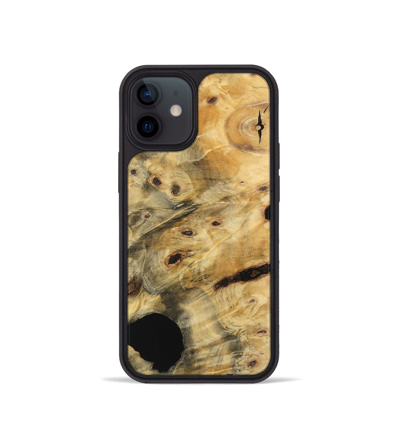 iPhone 12 mini Wood Phone Case - Braydon (Wood Burl, 741441)