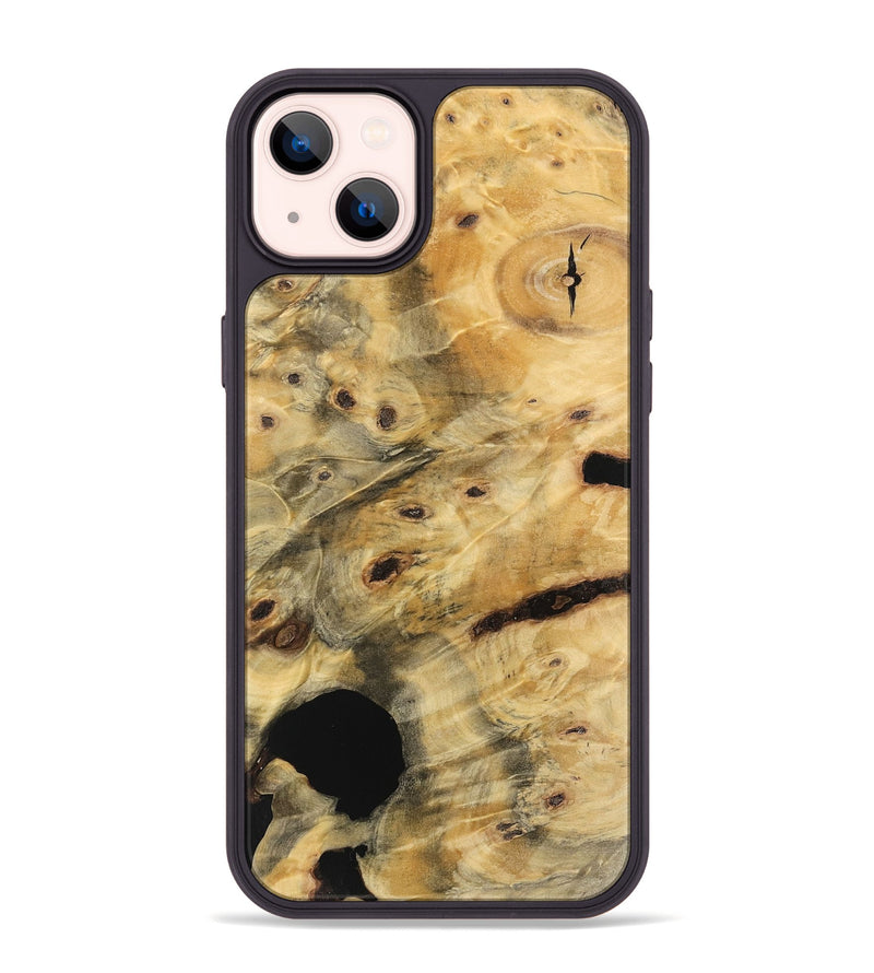 iPhone 14 Plus Wood Phone Case - Braydon (Wood Burl, 741441)