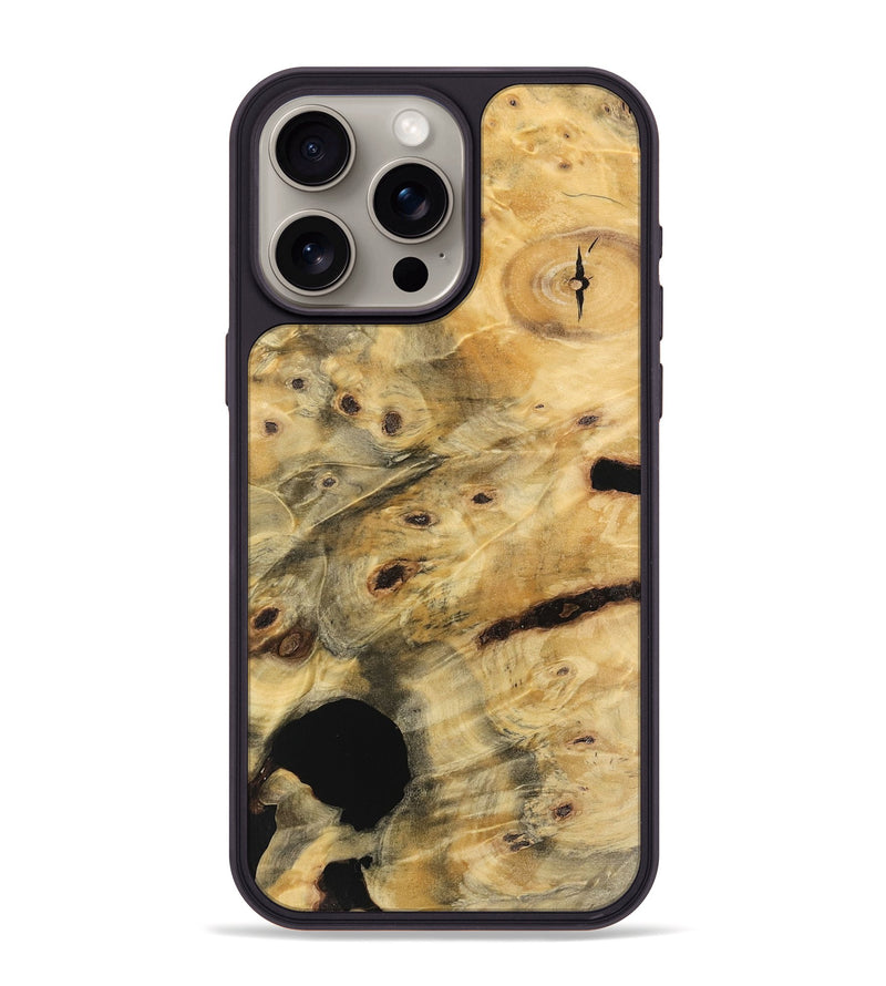 iPhone 15 Pro Max Wood Phone Case - Braydon (Wood Burl, 741441)