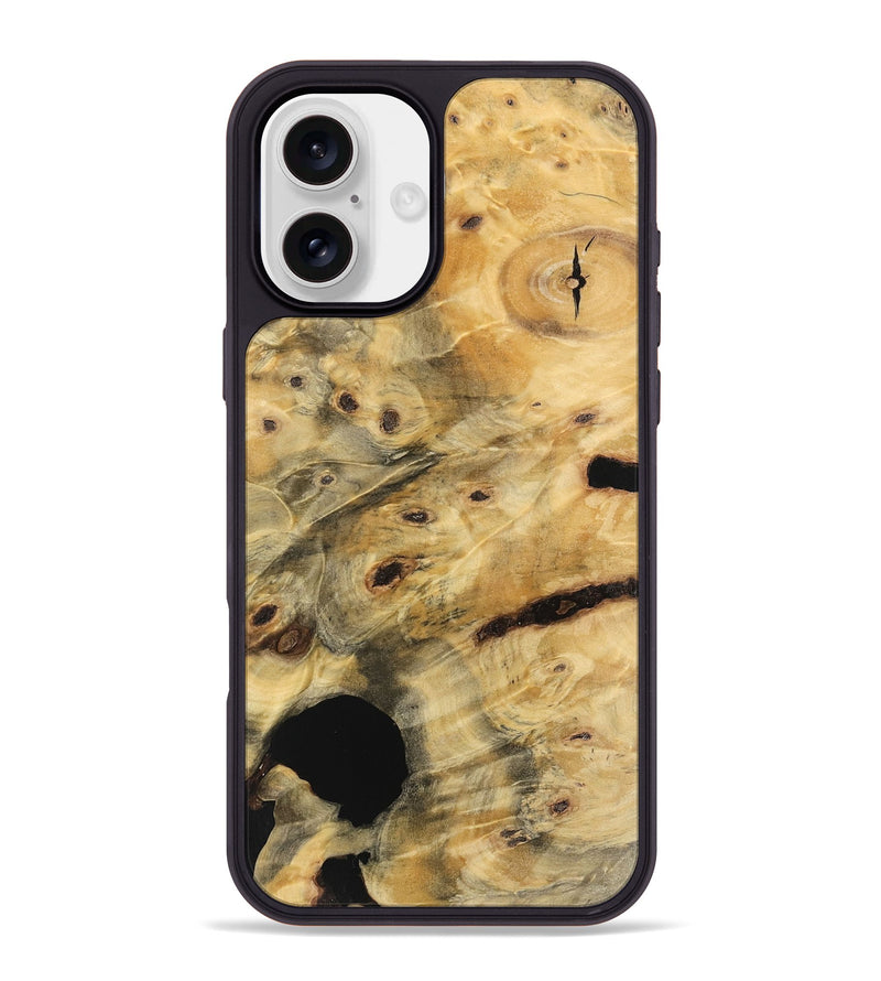 iPhone 16 Plus Wood Phone Case - Braydon (Wood Burl, 741441)