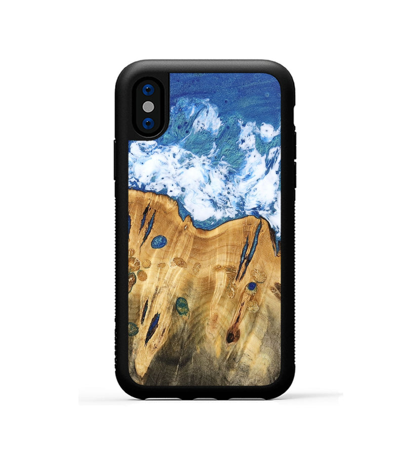 iPhone Xs Wood Phone Case - Malynda (Coastal, 741442)