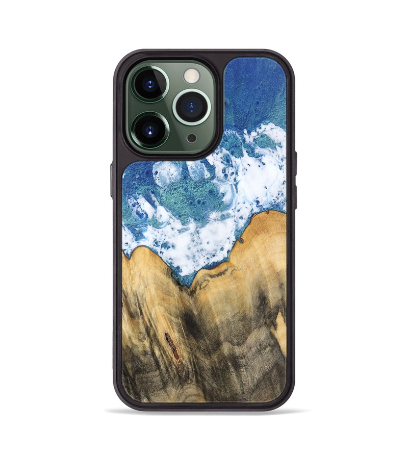 iPhone 13 Pro Wood Phone Case - Arlyne (Coastal, 741444)