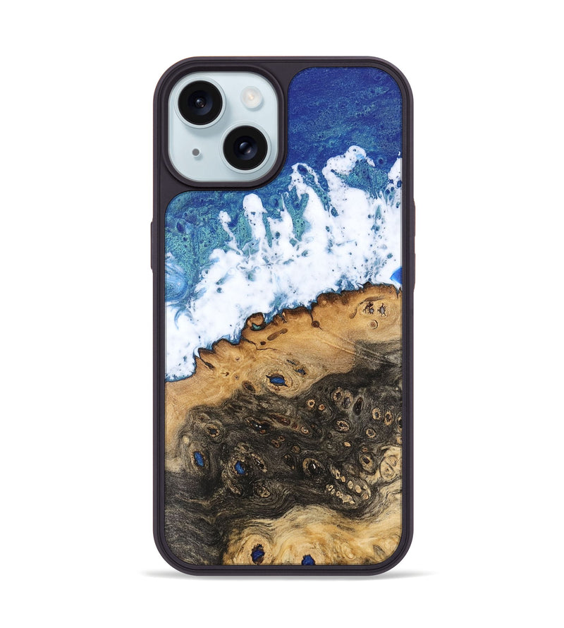 iPhone 15 Wood Phone Case - Kristan (Coastal, 741446)