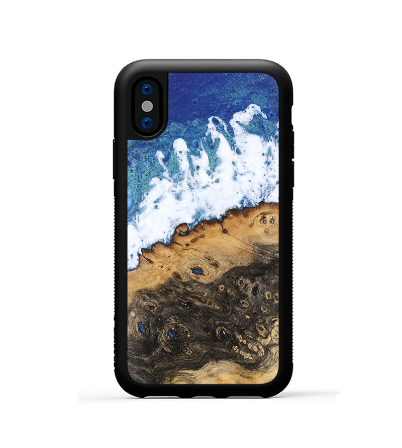 iPhone Xs Wood Phone Case - Kristan (Coastal, 741446)