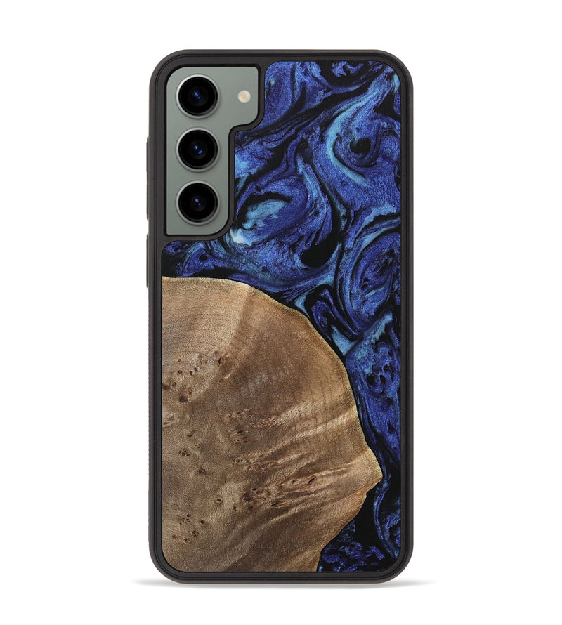 Galaxy S23 Plus Wood Phone Case - Jackie (Blue, 741449)