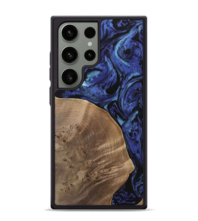 Galaxy S24 Ultra Wood Phone Case - Jackie (Blue, 741449)