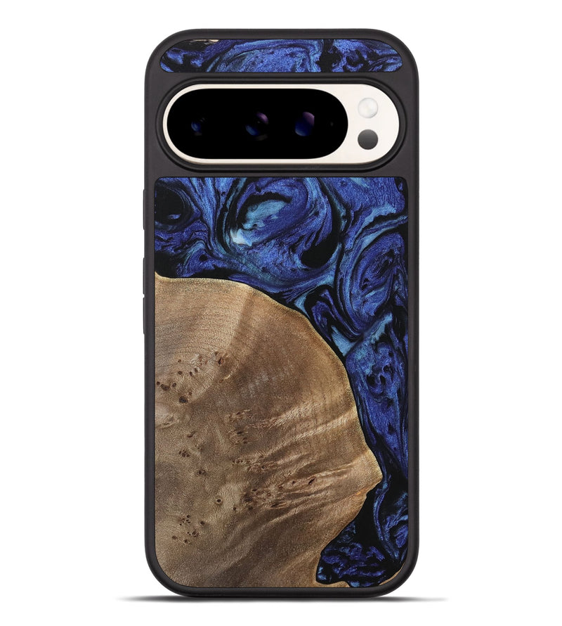 Pixel 9 Pro XL Wood Phone Case - Jackie (Blue, 741449)